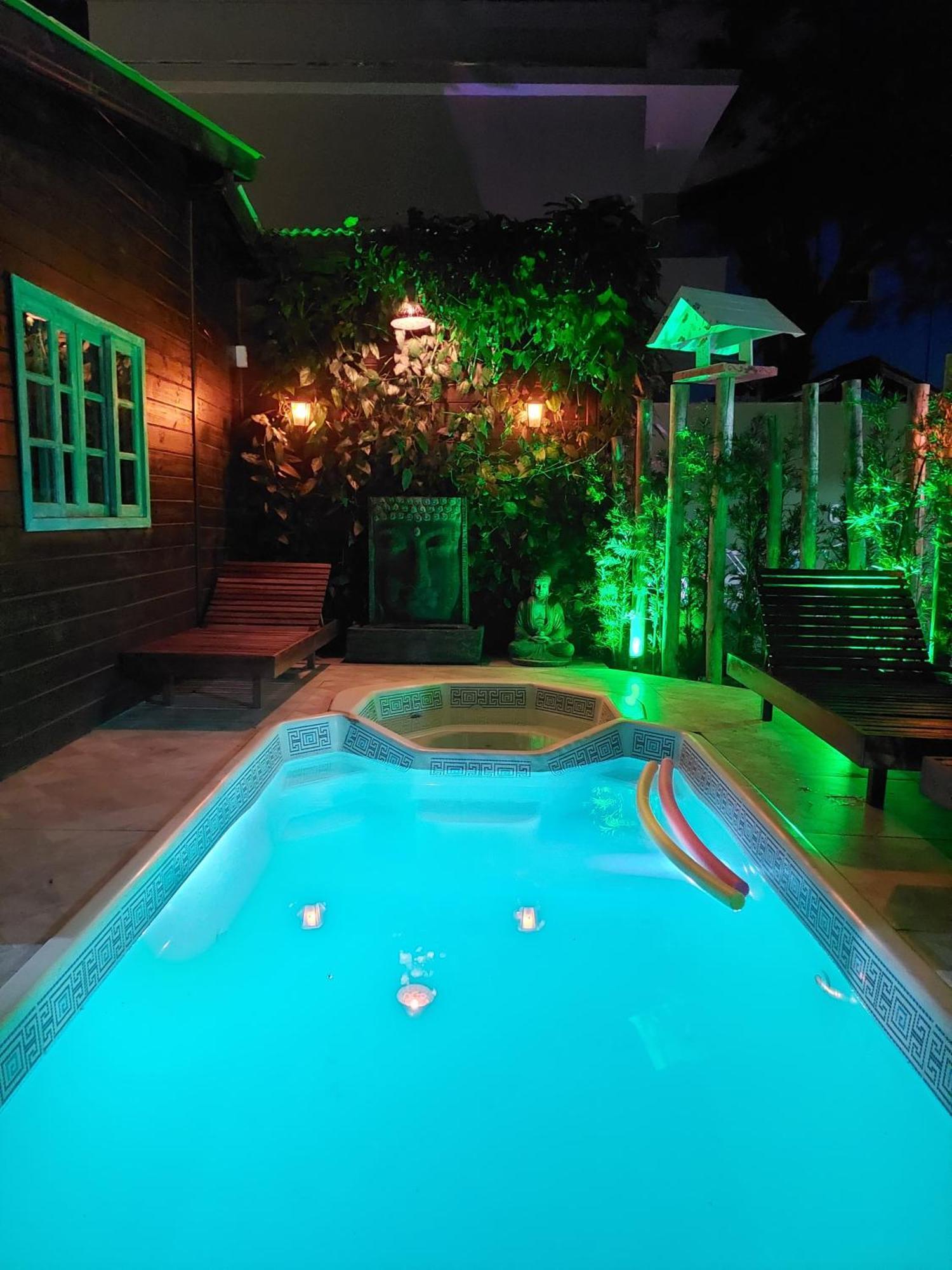 フロリアノポリス Casa Com Piscinaヴィラ エクステリア 写真
