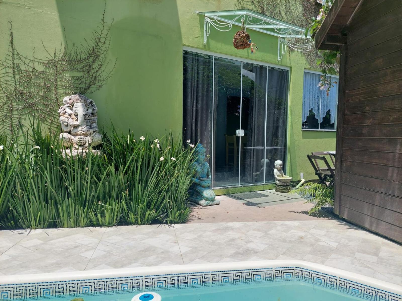 フロリアノポリス Casa Com Piscinaヴィラ エクステリア 写真